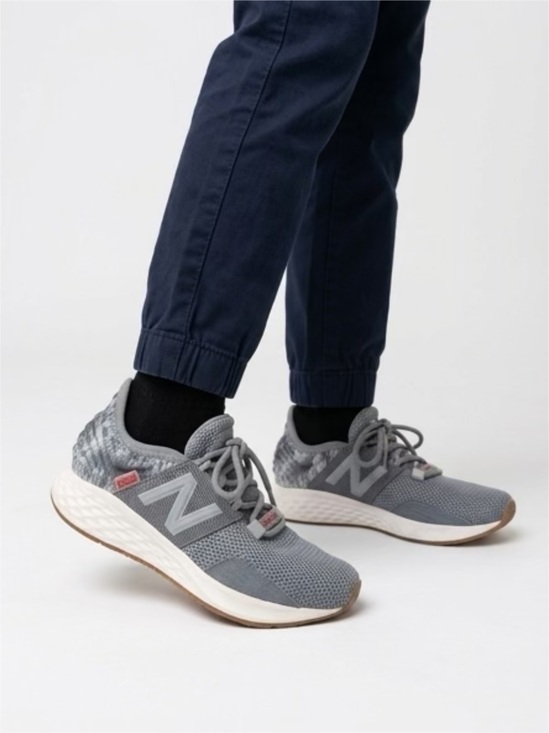 New Balance Other - New Balance Fresh Foam Roav Running Shoes Kids Size 10.5 Steel Blue White￼